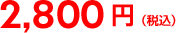 2,800円(税込) 2,800円(税込)